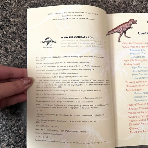 Jurassic World Dinosaur Field Guide - Picture 4 of 5
